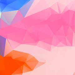 Abstract Color Polygon Background Design, Abstract Geometric Origami Style With Gradient