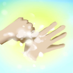 感染予防のための手洗い