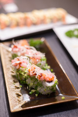 Japanese spring onion roll - healthy japanese maki