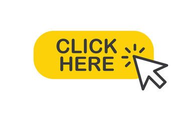 Click here button with clicking arrow icon