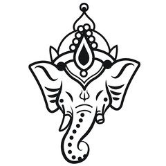 Ganesh LineArt