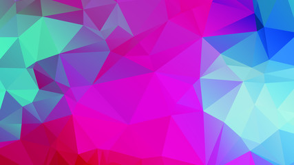 Abstract Color Polygon Background Design, Abstract Geometric Origami Style With Gradient