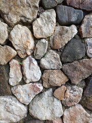 Big rocks stone wall texture background