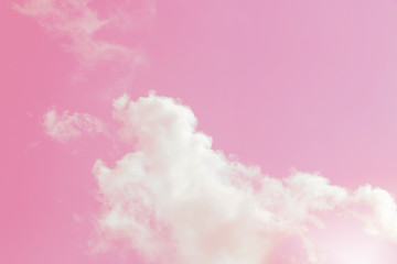 pink sky and clouds background