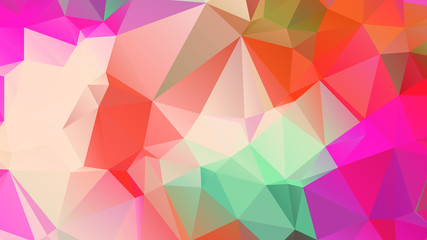 Abstract Color Polygon Background Design, Abstract Geometric Origami Style With Gradient
