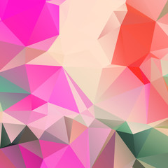Abstract Color Polygon Background Design, Abstract Geometric Origami Style With Gradient