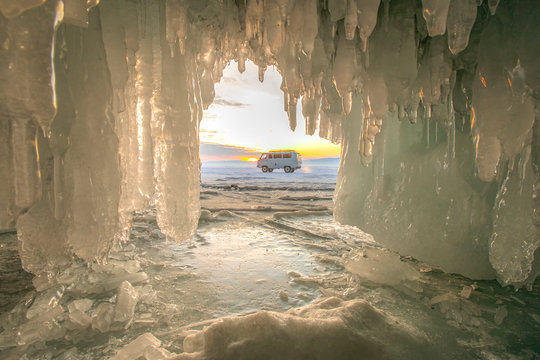 Lake Bikal in The winer Russia