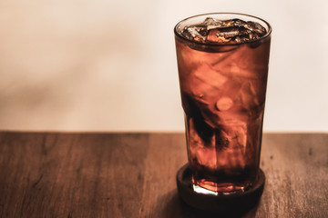Organic Black Iced Tea in Glass fresh drink for relax and healthy Deliciously refreshing, our convenient iced tea brew bags make superb fresh brewed iced tea that is so much better tasting