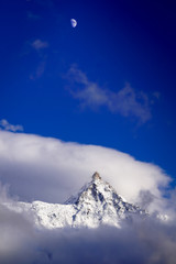 The Moon Mountain, taken at Kalpa Himachal Pradesh India 
