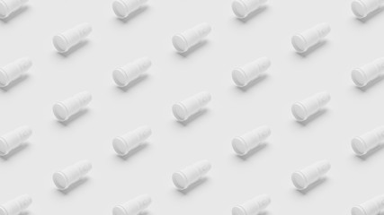 Isometric 3D rendering Lens Tele pattern grayscale monochrome, Beginner photography concept poster and social banner horizontal design illustration isolated on grey background