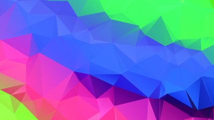 Abstract Color Polygon Background Design, Abstract Geometric Origami Style With Gradient