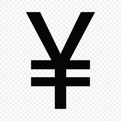 Japanese jena Currency symbol icon