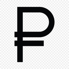 Obraz premium Currency symbol icon