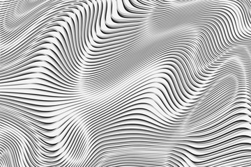 Abstract vector background. Original texture from curved lines.