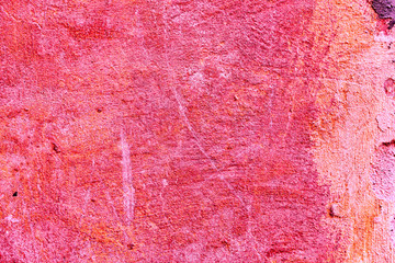 Texture of a concrete wall with cracks and scratches which can be used as a background