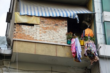 poor mans live in ho chi minh city