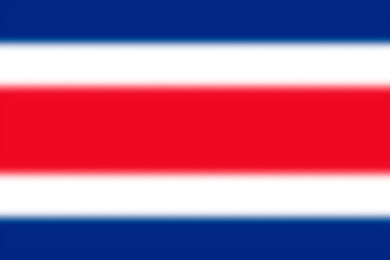 Fototapeta premium Blurred background with flag Costa Rica