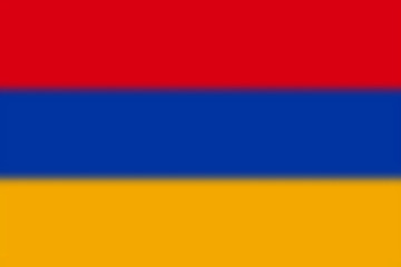 Blurred background with flag Armenia