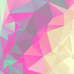 Abstract Color Polygon Background Design, Abstract Geometric Origami Style With Gradient