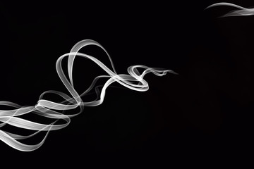Obraz na płótnie Canvas Beautiful colorful smoke abstract background