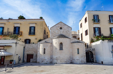 Fototapeta na wymiar La Vallisa church. Bari. Puglia. Italy.