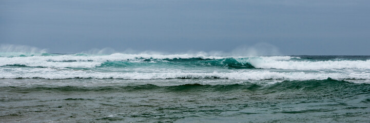 Naklejka na ściany i meble Waves at Cape Woolamai, Phillip, Victoria, Australia