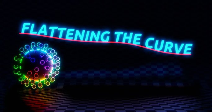 die Infektionskurve abflachen, die Zahl der Ansteckungen gering halten