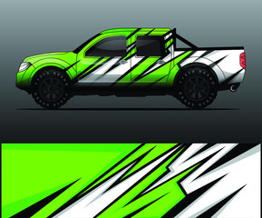 truck decal graphic wrap vector, abstract background