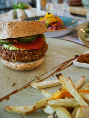 vegan burger