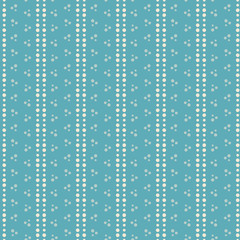 Vector blue dotted lines seamless pattern background