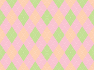 Argyle pattern seamless. Fabric texture background. Classic argill vector ornament