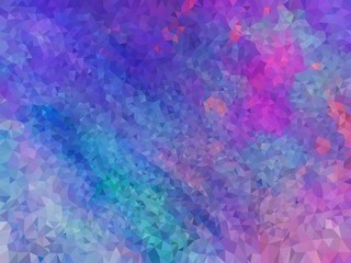 multicolor mosiac style gradient illustration graphic background.