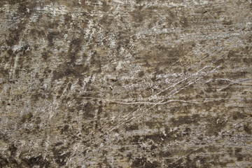 Obraz premium Abstract wall with small symmetrical cracks and traces of paint in patches and stripes. Primary colors Metallic Bronze, Cotton Seed.