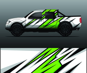 truck decal graphic wrap vector, abstract background