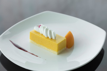 케익 디저트와 후식