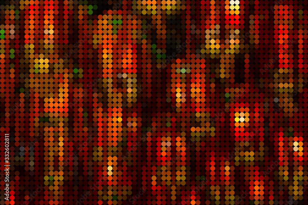 Poster abstract background of round colorful dots. high resolution full frame abstract background for poste