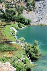 Naklejka na ściany i meble rapids on the Krupa river, Croatia