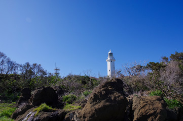 房総半島最南端にある野島崎灯台