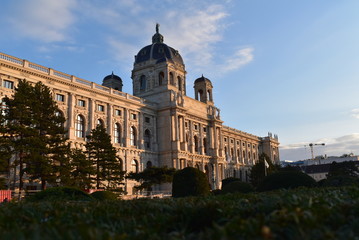 Fototapeta na wymiar the center of the Vienna 
