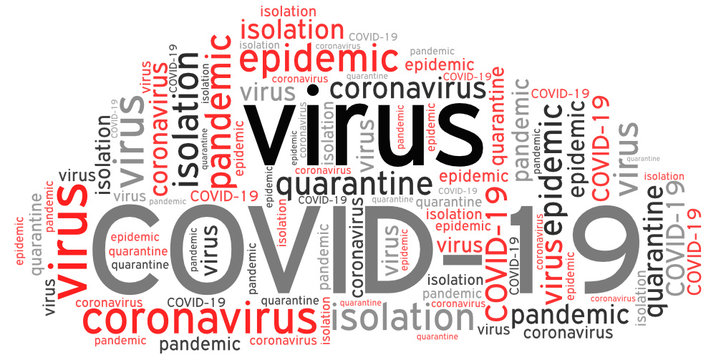 Covid-19, Coronavirus - Cloud Words