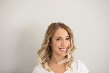 Fototapeta premium Flawless skin will put a smile on anyone's face.