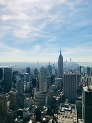 Fototapeta na wymiar New York, View from Top of the Rock