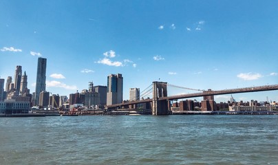 New York, Brooklyn Bridge, Manhattan