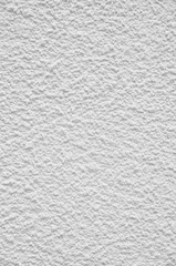 New grey plaster on wall