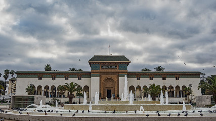 Fototapeta premium Casablanca Neustadt Industrie- und Handelsstadt Maroko
