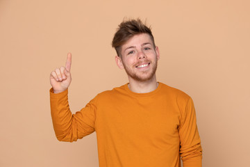 Fototapeta premium Attractive young guy