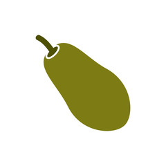 papaya icon design, flat style icon collection