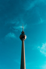 Naklejka premium Berliner Fernsehturm