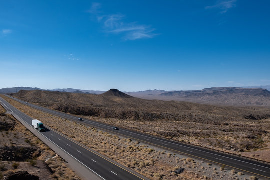 On the road to Las Vega, Nevada
