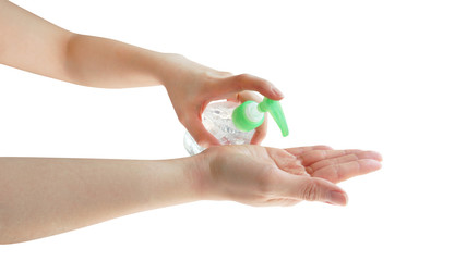 청결, 감염예방을 위한 손 소독제 사용